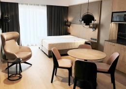 Trixx - oświetlenie hotelowe - hotel lighting - usługi FF&E - lampy hotelowe