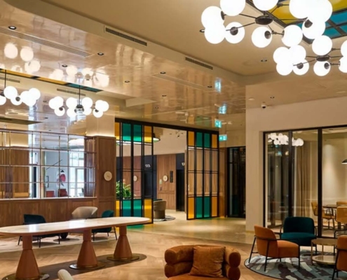 Trixx - oświetlenie hotelowe - hotel lighting - usługi FF&E - lampy hotelowe